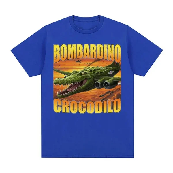 T Shirt Adulte Bombardino Crocodilo