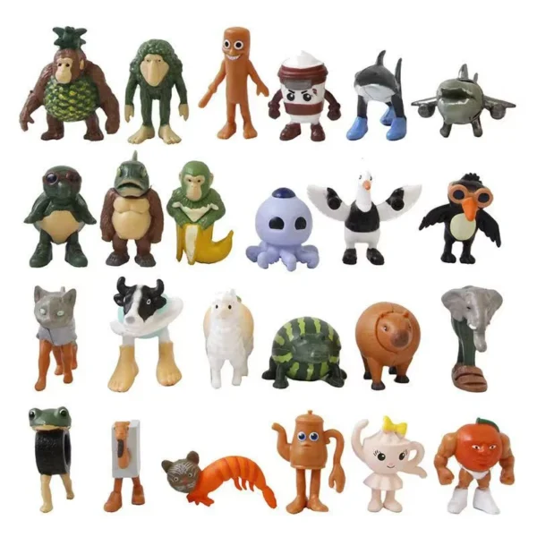 Pack de 24 Figurines Brainrot