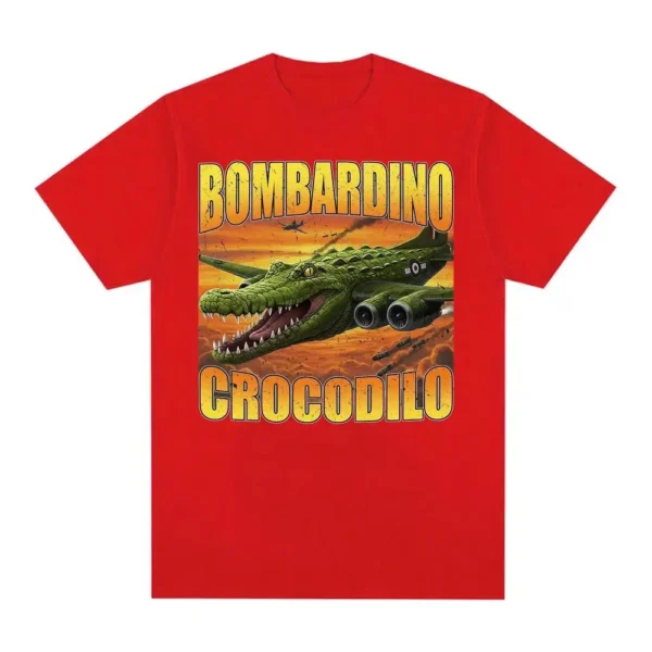 T Shirt Adulte Bombardino Crocodilo