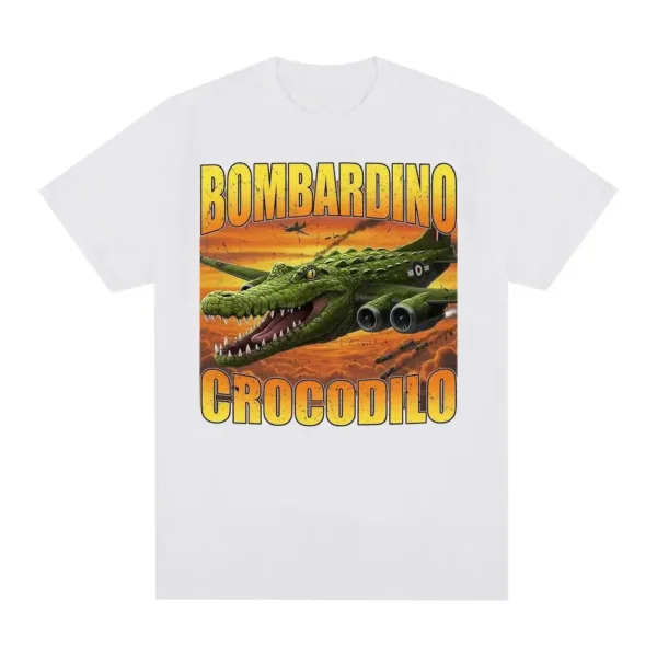 T Shirt Adulte Bombardino Crocodilo